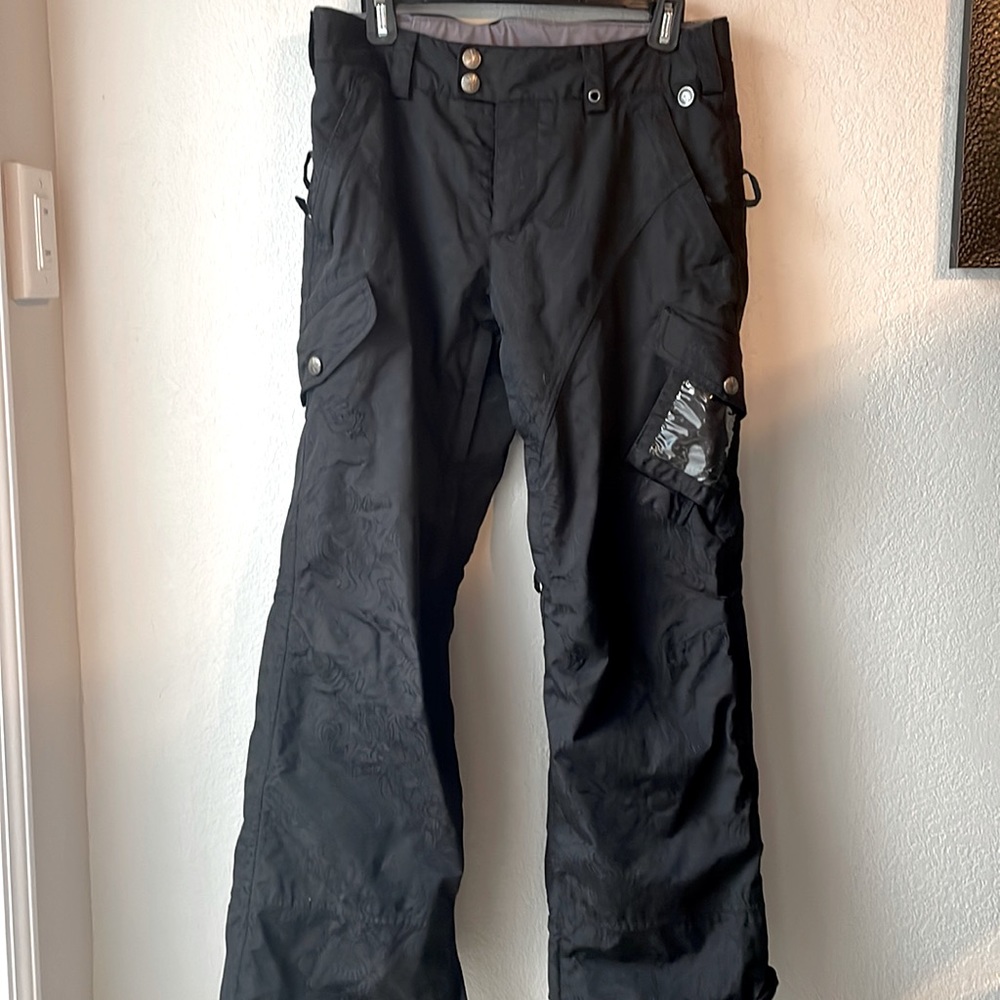 Burton women’s black ski snowboard pants size S LIKE NEW!